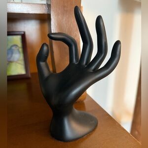 Black Display Hand For Ring Bracelet Desk Jewelry Organizer Store Decor